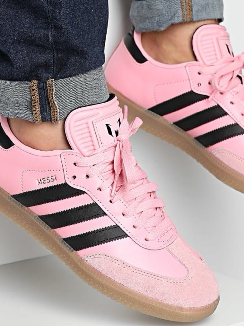 adidas Samba Messi Unisex Sneakers - Like New Condition (M8/W10)